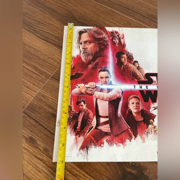 Two Star Wars The Last Jedi movie posters - Picture 3 of 5